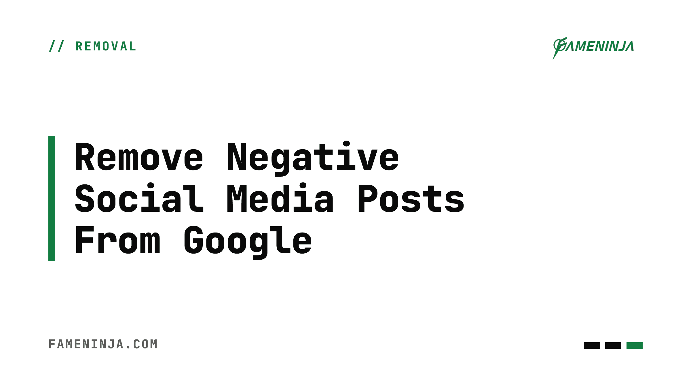 How to Remove Negative Social Media Posts From Google - FameNinja